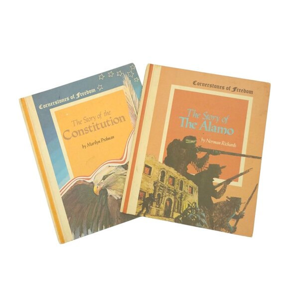 Story Of The Constitution 1969 Alamo 1970 Weekly Reader Books Childrens Press - Picture 14 of 14